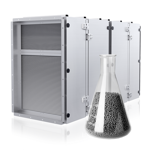 Gas phase air filtration